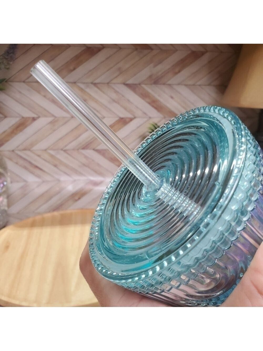 Starbucks 2022 Iridescent Mermaid Scale Holographic Grande Tumbler 🧜‍♀️ - Picture 3 of 6